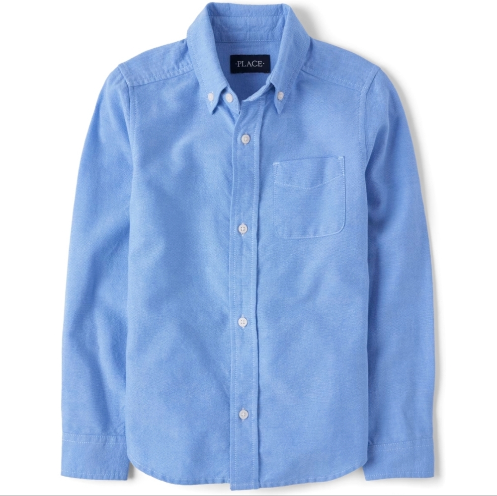 Boys Uniform Oxford Button Down Shirt The Children’s Place